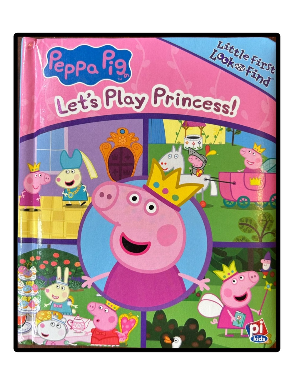 BUNDLE & SAVE🐷Little First Look & Find Peppa Pig Let’s Play Princess Board Book